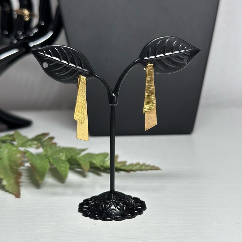 Women's Gold Tone Dangle Earrings
